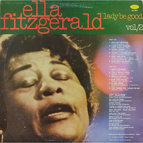 Ella Fitzgerald - Lady Be Good Vol/2