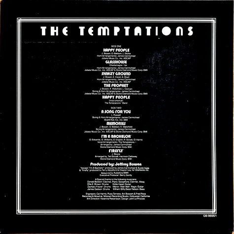 The Temptations - A Song For You