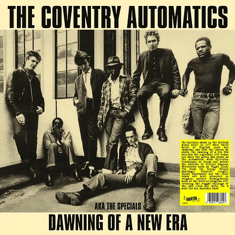 Coventry Automatics - Dawning Of A New Era - Aka The Specials Yellow Vinyl Edition