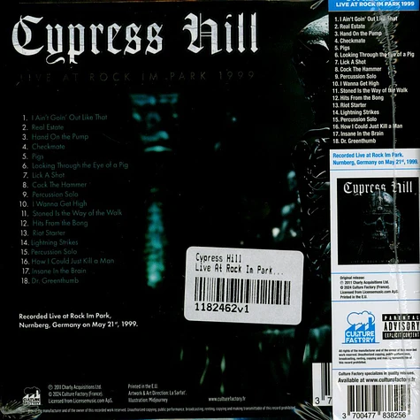 Cypress Hill - Live At Rock Im Park 1999 Black Friday Record Store Day 2024 Edition