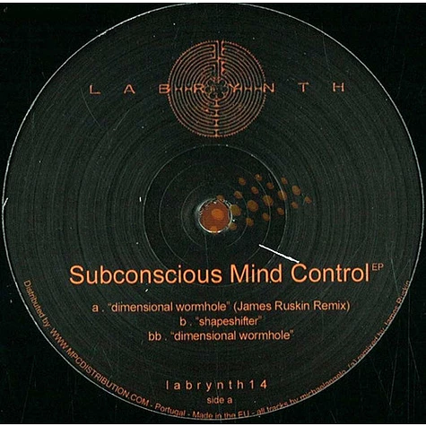 Michaelangelo - Subconscious Mind Control EP