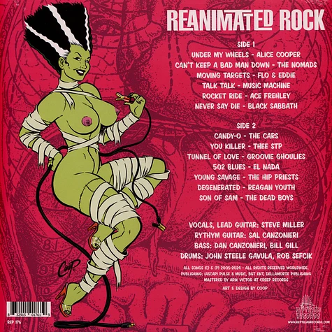 Electric Frankenstein - Reanimated Rock Colored Vinyl Edition