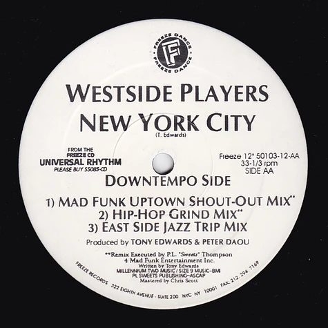 Westside Players - New York City