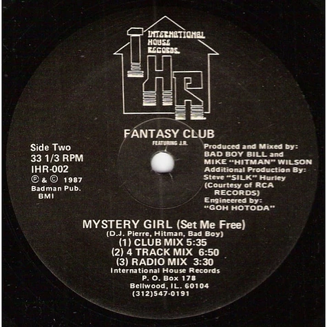 Pierre's Pfantasy Club - Mystery Girl (Set Me Free)