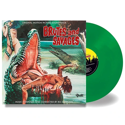 Riz Ortolani - OST Brutes And Savages Green Vinyl Edtion