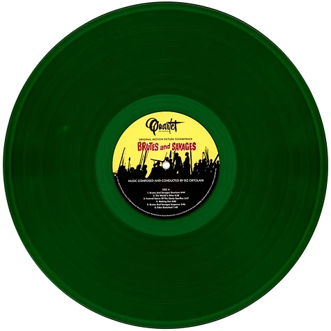 Riz Ortolani - OST Brutes And Savages Green Vinyl Edtion