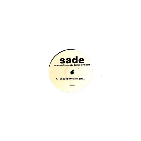 Sade - Somebody Already Broke My Heart / Hang On To Your Love Remixes