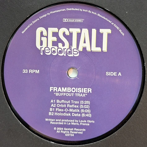 Framboisier - Buffout Trax