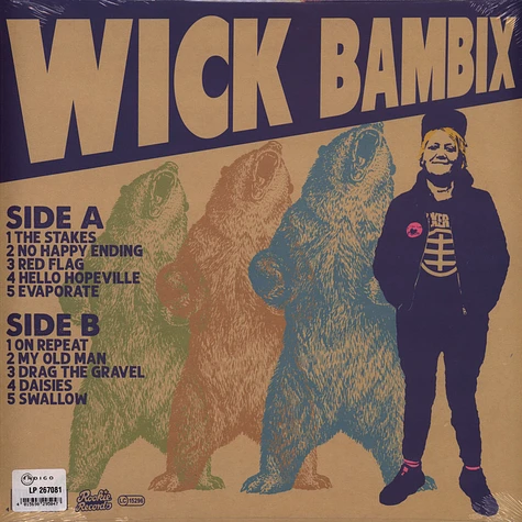 Wick Bambix - When Things Grow Teeth Orange Vinyl Edition