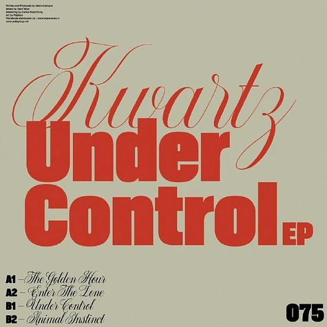 Kwartz - Under Control EP