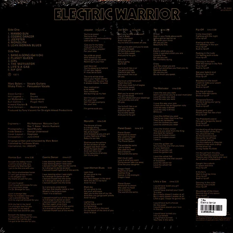 T.Rex - Electric Warrior