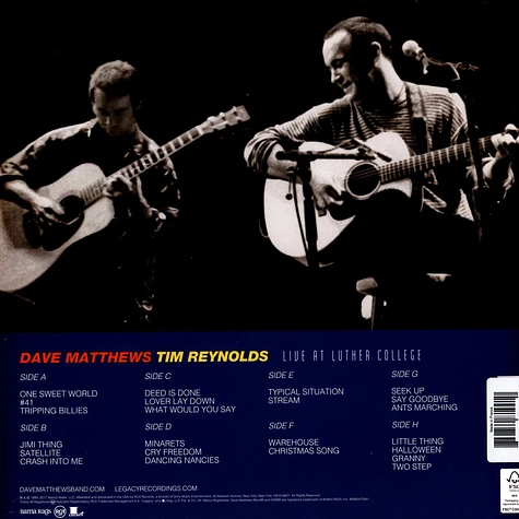 Dave Matthews & Tim Reynolds - Live At Luther College