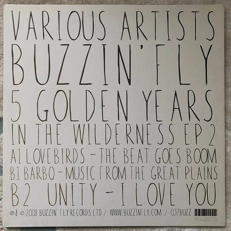 V.A. - Buzzin' Fly - 5 Golden Years In The Wilderness EP 2