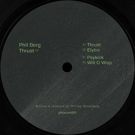 Phil Berg - Thrust EP