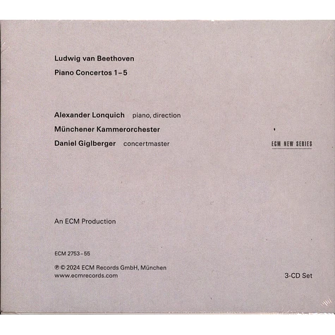 Alexander/Münchener Kammerorchester Lonquich - Ludwig Van Beethoven: The Piano Concertos