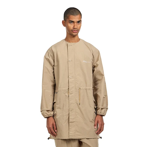 CMF Outdoor Garment - Collarless Coat (Beige) | HHV