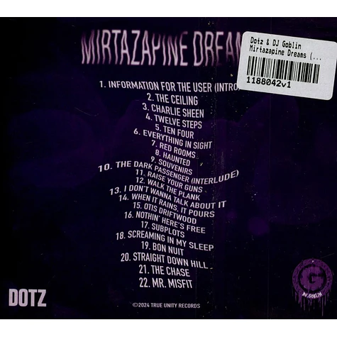 Dotz & DJ Goblin - Mirtazapine Dreams (Deluxe Edition)