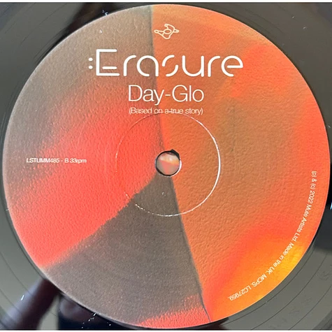 Erasure - Day-Glo (Based On A True Story)