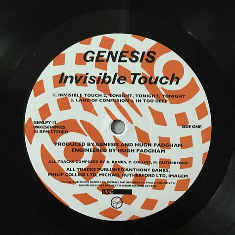 Genesis - Invisible Touch