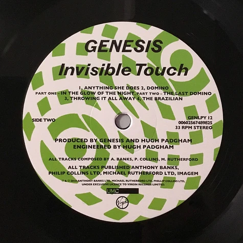 Genesis - Invisible Touch