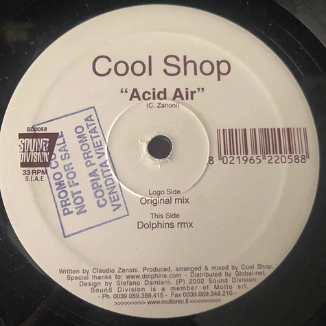 Cool Shop - Acid Air