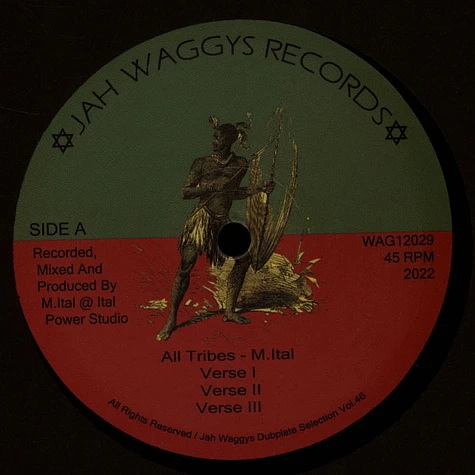 M.Ital - All Tribes, Verse 2, Verse 3 / Ancients, Verse 2, Verse 3