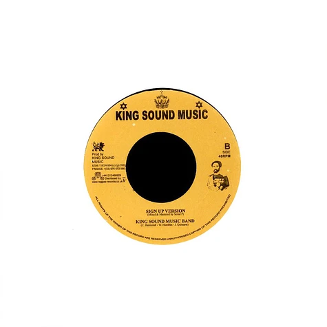 Rod Taylor / King Sound Music Band - Sign Up / Version