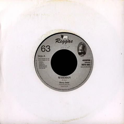 Barry Isaac / Reggae On Top All Stars - Wiseman / Dub