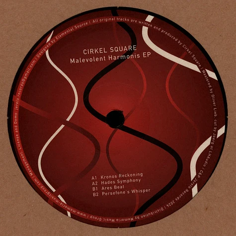 Cirkel Square - Malevolent Harmonis EP