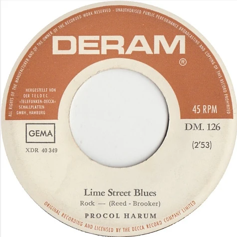 Procol Harum - A Whiter Shade Of Pale