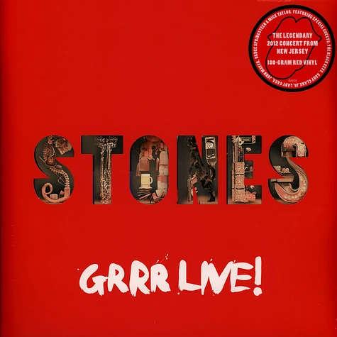 The Rolling Stones - Grrr Live! Limited Edition