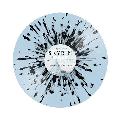 Jeremy Soule - OST The Elder Scrolls V: Skyrim Atmospheres Black & Clear Splatter Vinyl Edition