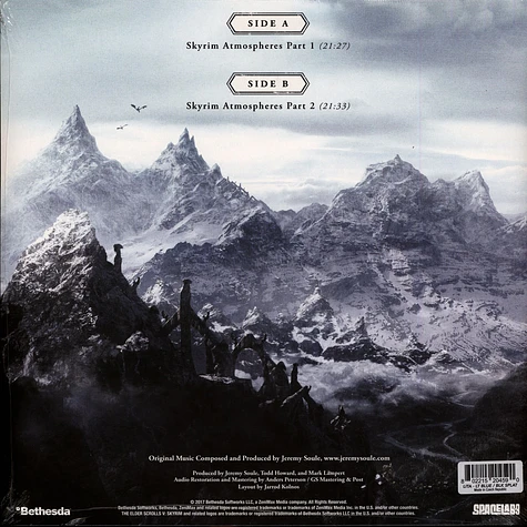 Jeremy Soule - OST The Elder Scrolls V: Skyrim Atmospheres Black