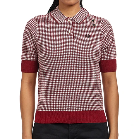 Fred Perry x Amy Winehouse Foundation - Gingham Knitted Shirt