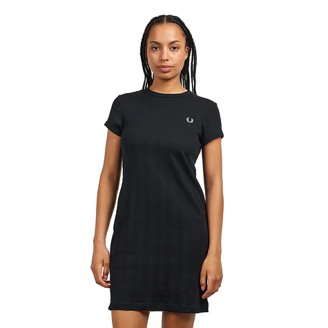 Fred Perry - Ribbed T-Shirt Dress