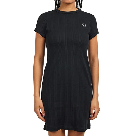 Fred Perry - Ribbed T-Shirt Dress