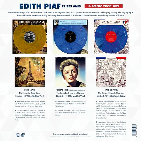 Edith Piaf Et Ses Amis - Edith Piaf Et Ses Amis - The Magic Vinyl