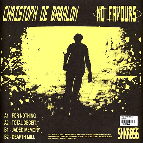 Christoph De Babalon - No Favours