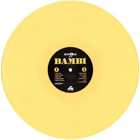 Anxious - Bambi Yellow Vinyl Edition