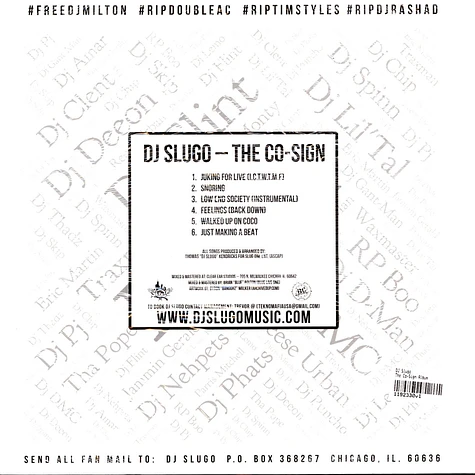 DJ Slugo - The Co-Sign Album