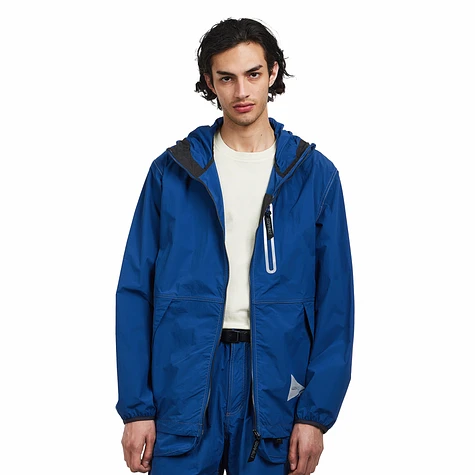 Gramicci x and wander - Brushed Nylon Jacket (Blue) | HHV