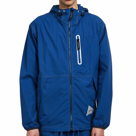 Gramicci x and wander - Brushed Nylon Jacket (Blue) | HHV