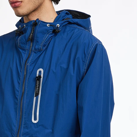 Gramicci x and wander - Brushed Nylon Jacket (Blue) | HHV