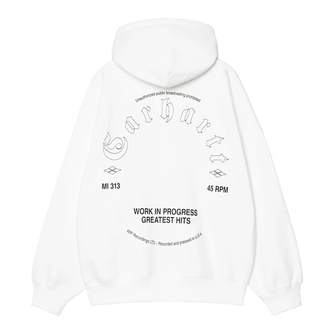 Carhartt WIP - Hooded Greatest Hits Sweat