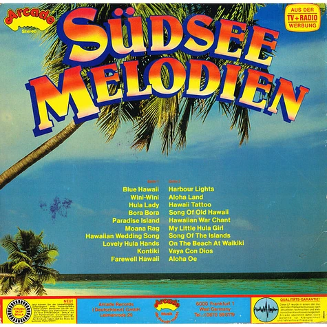 The Islanders - Südsee Melodien