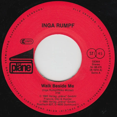 Inga Rumpf - Walk Beside Me