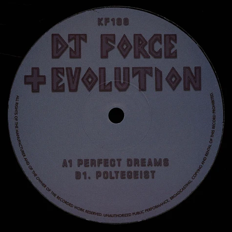 DJ Force & The Evolution - Perfect Dreams EP