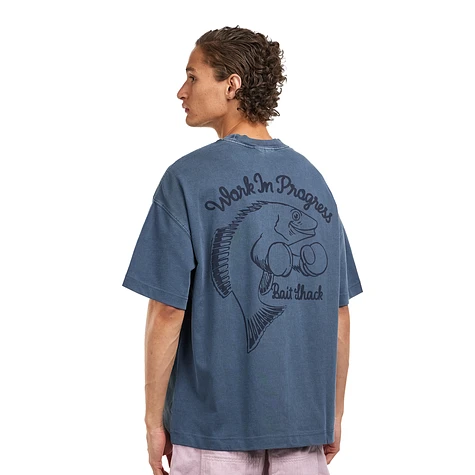 carhartt Tシャツ　S/S BAIT SHACK T-SHIRT Carhartt WIP - S/S Bait Shack T-Shirt (Dusky Blue Garment