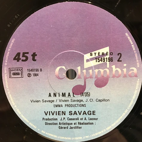 Vivien Savage - La P'tite Lady! (Un Petit Chat Sauvage)