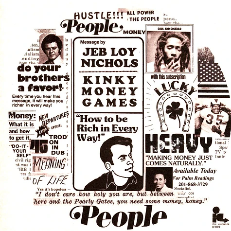 Jeb Loy Nichols Meets Gil Cang And The Ital Counselor All-Stars - Kinky Money Games